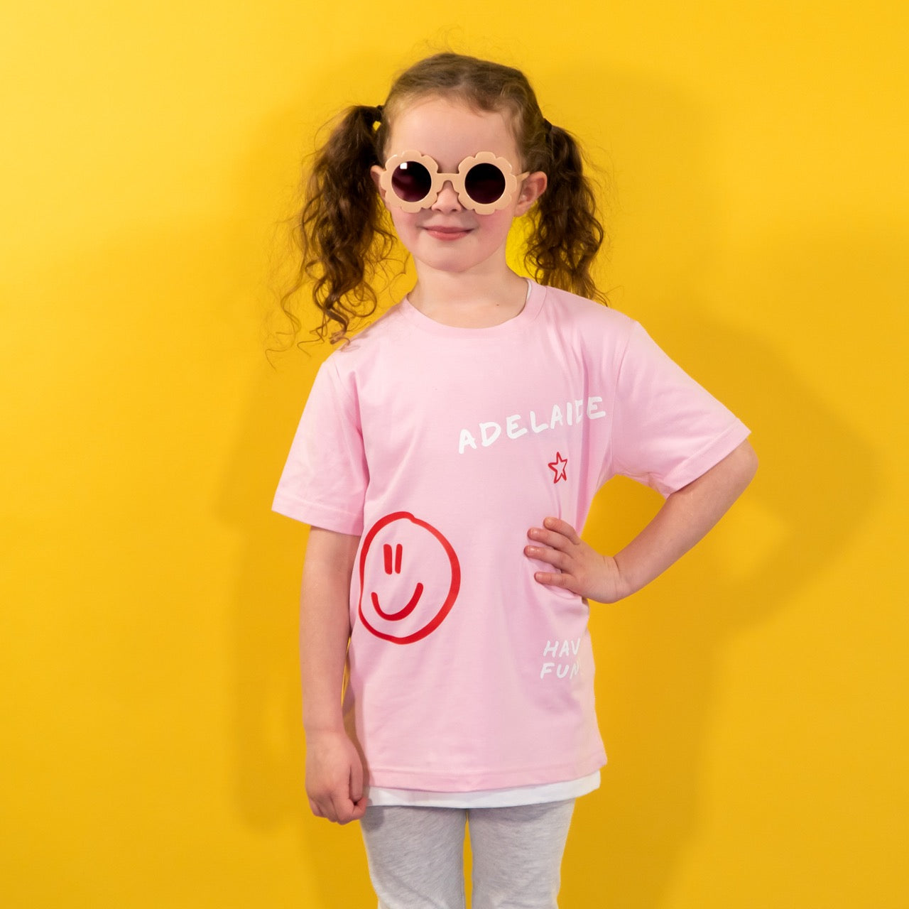 Children's Personalised Smiley Scribble T-Shirt