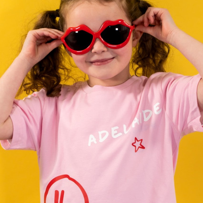 Children's Personalised Smiley Scribble T-Shirt