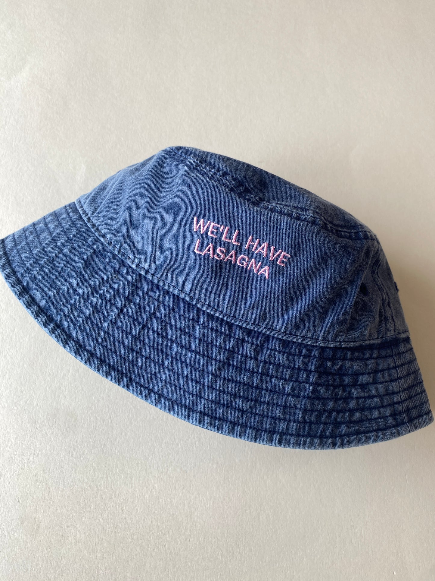 Personalised Slogan Vintage Bucket Hat