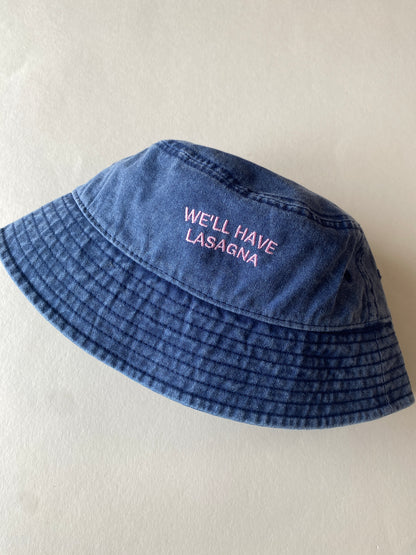 Personalised Slogan Vintage Bucket Hat