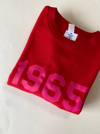 Personalised Year Sweatshirt
