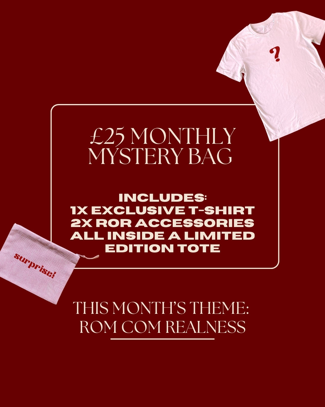 Rom Com Mystery Bag