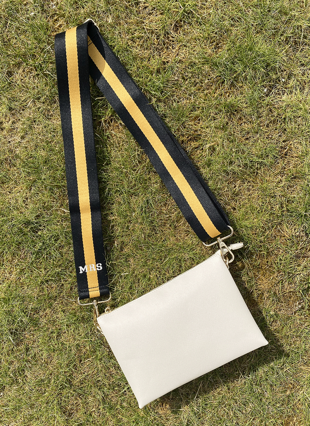 Soft Crossbody bag with Personalised strap