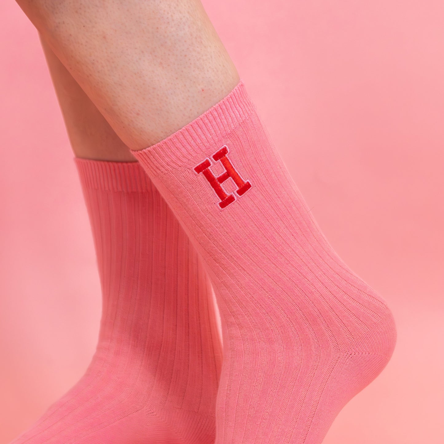 Personalised Varsity Initial Socks