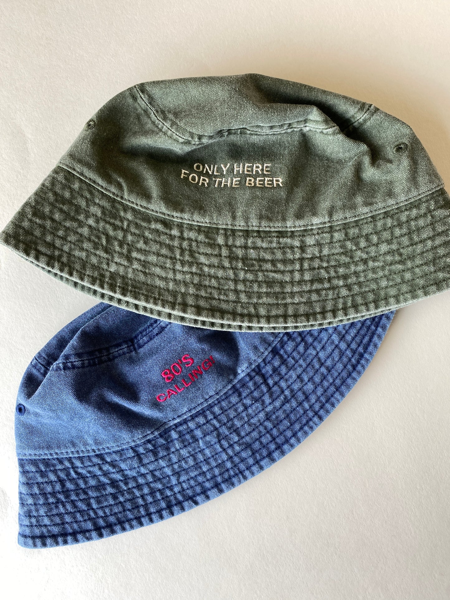 Personalised Slogan Vintage Bucket Hat