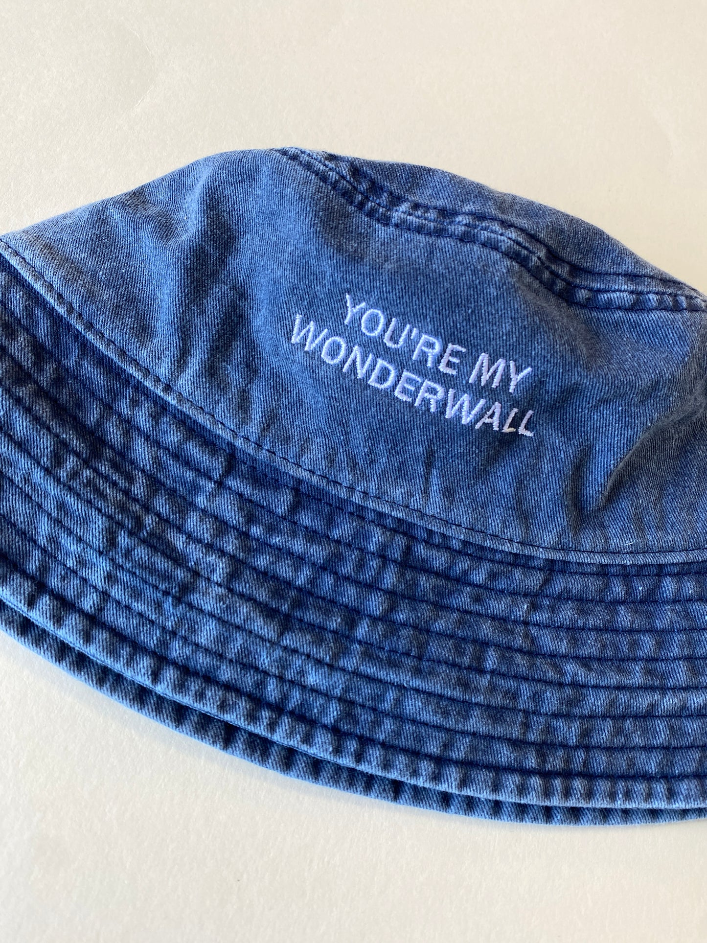 Personalised Slogan Vintage Bucket Hat