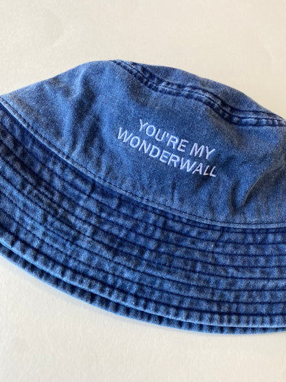 Personalised Slogan Vintage Bucket Hat