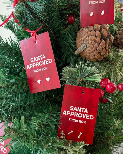 Silver Christmas Earrings