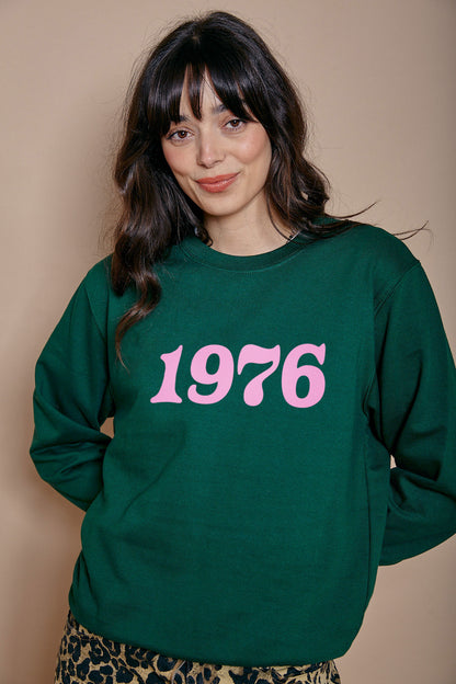 Funky Font Personalised Year Sweatshirt