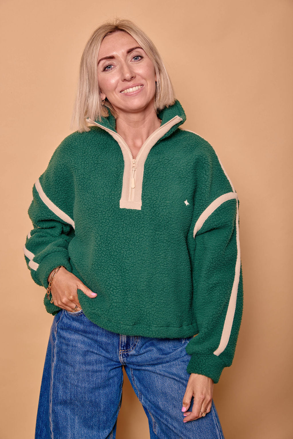 Rock On Ruby 1/4 Zip Fleece