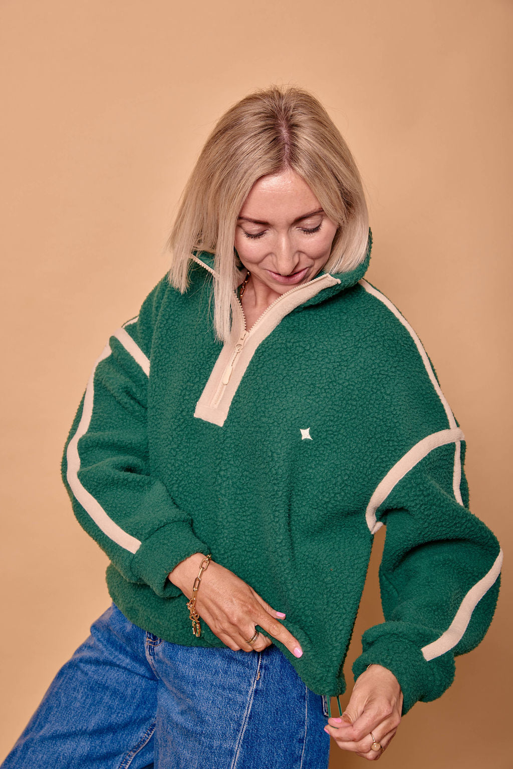 Rock On Ruby 1/4 Zip Fleece