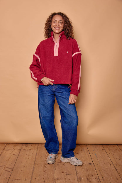 Rock On Ruby 1/4 Zip Fleece