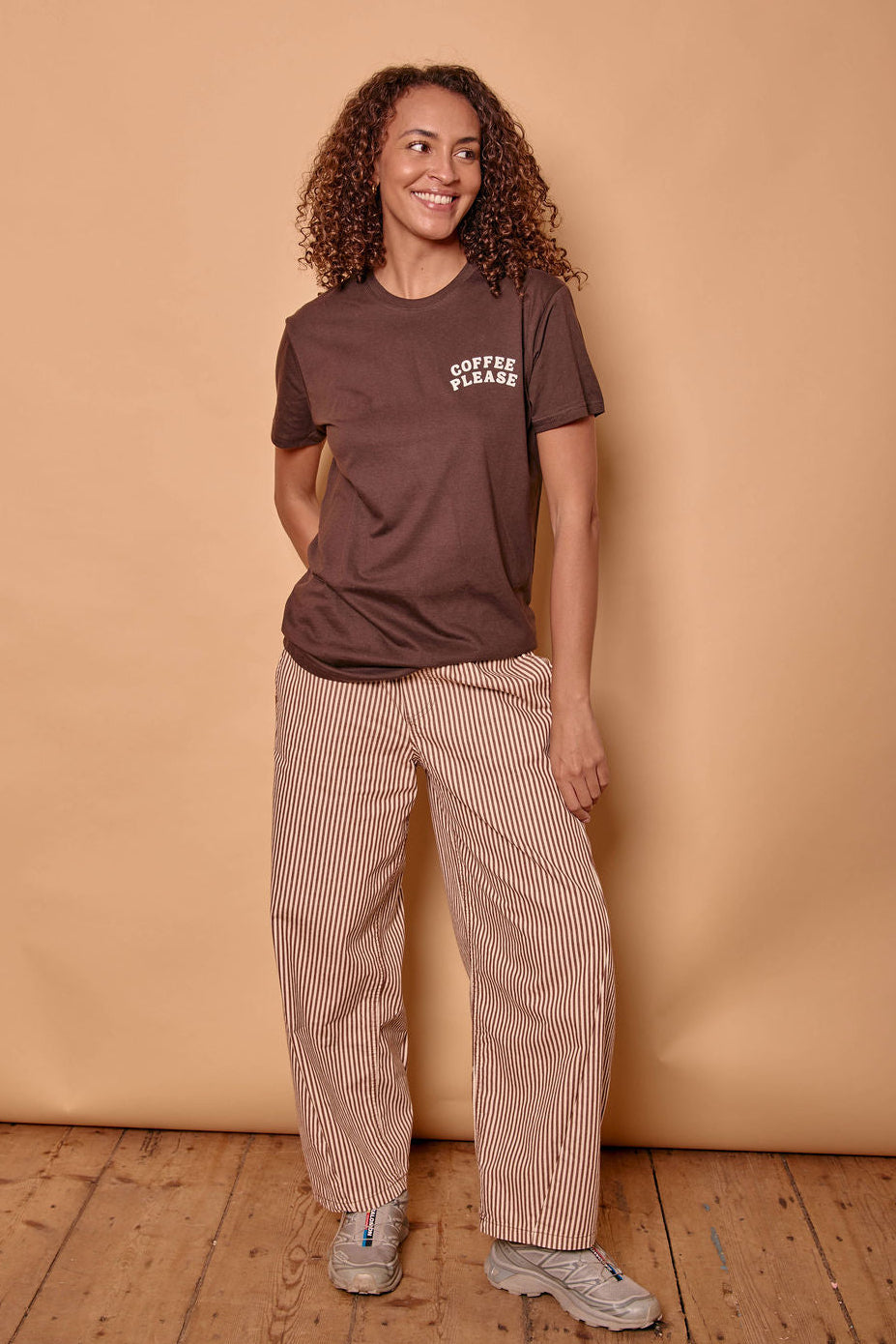 Coffee Please Breast Pocket T-shirt