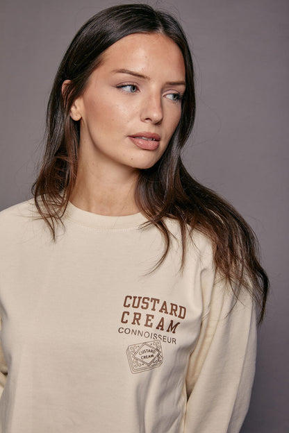 Custard Cream Connoisseur Sweatshirt