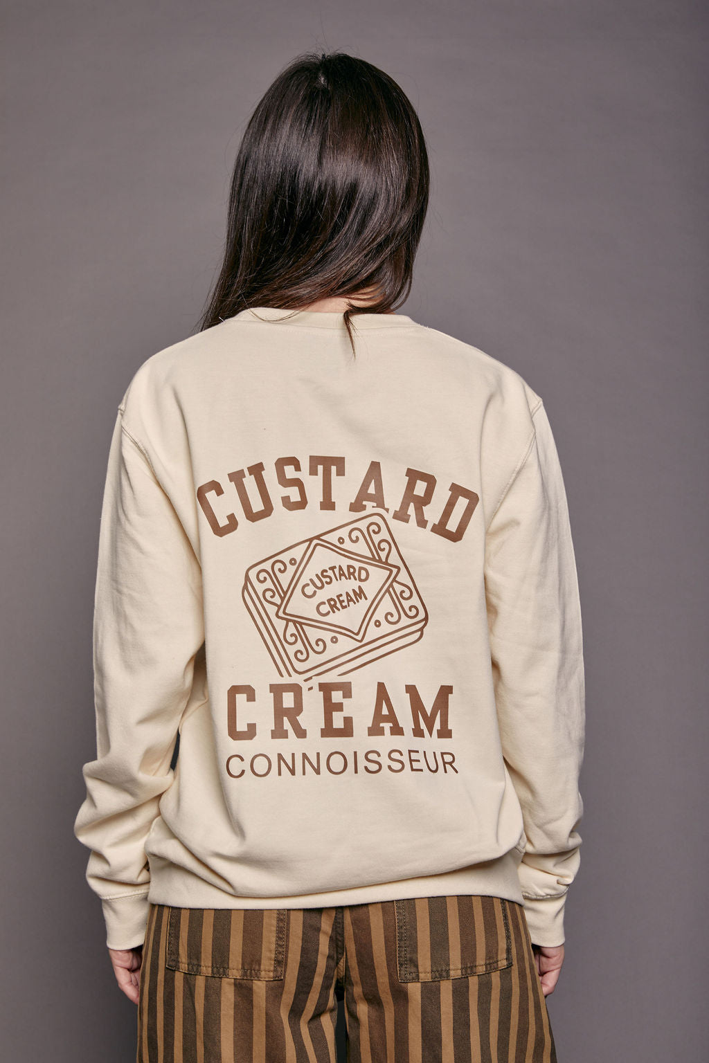 Custard Cream Connoisseur Sweatshirt