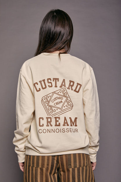 Custard Cream Connoisseur Sweatshirt