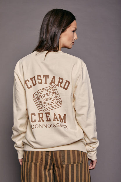 Custard Cream Connoisseur Sweatshirt