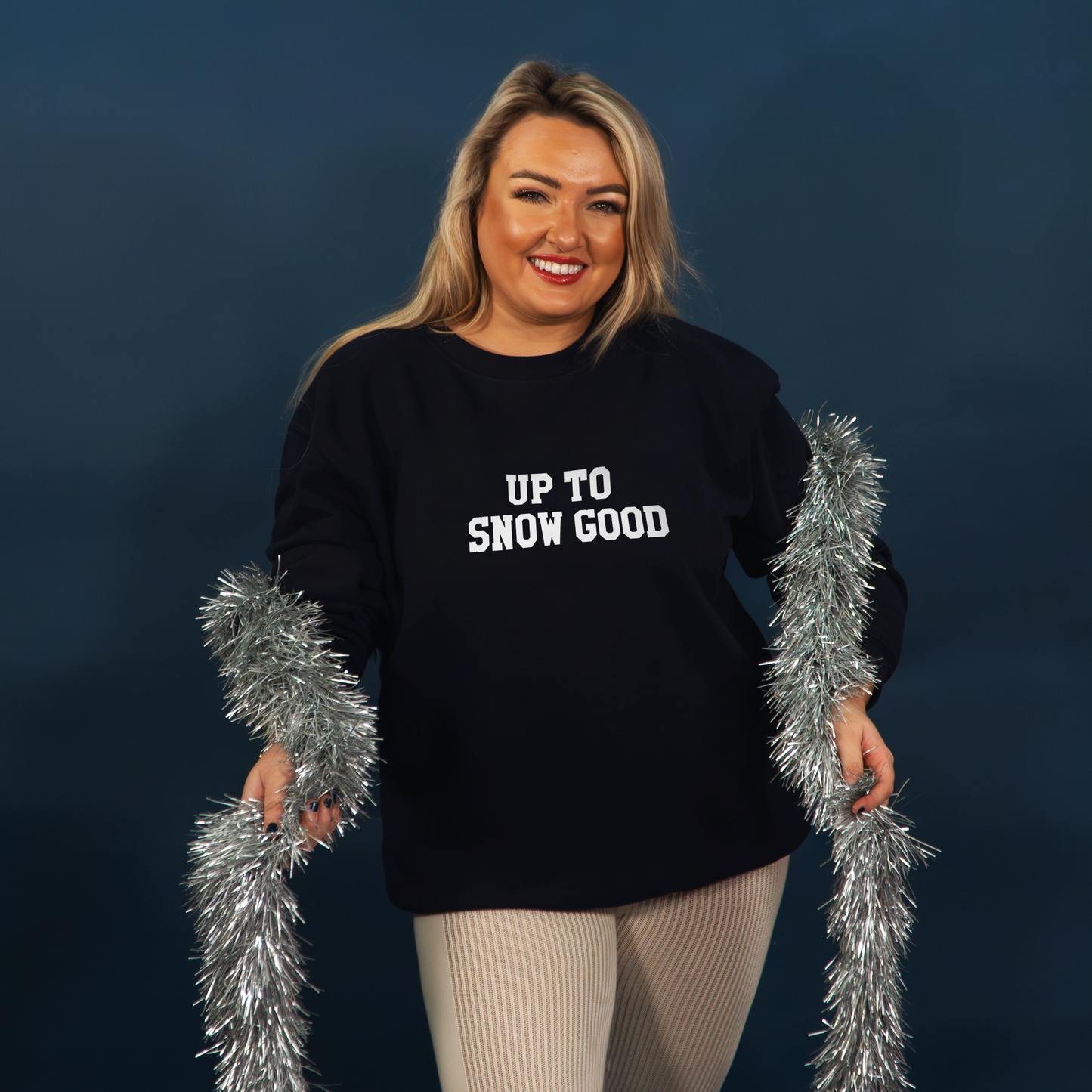 Personalised Christmas Slogan Sweatshirt
