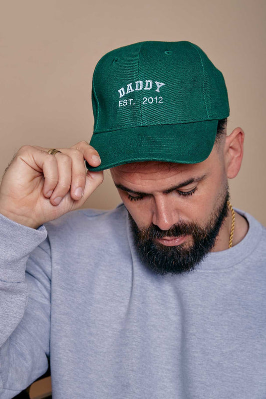 Personalised Dad Est Year Cap