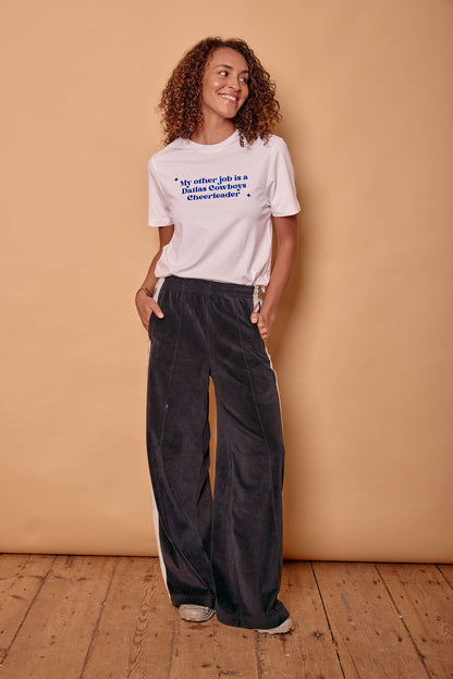 My Other Job Is A Dallas Cowboys Cheerleader Slogan T-Shirt