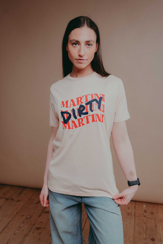 Dirty Martini Slogan T-Shirt