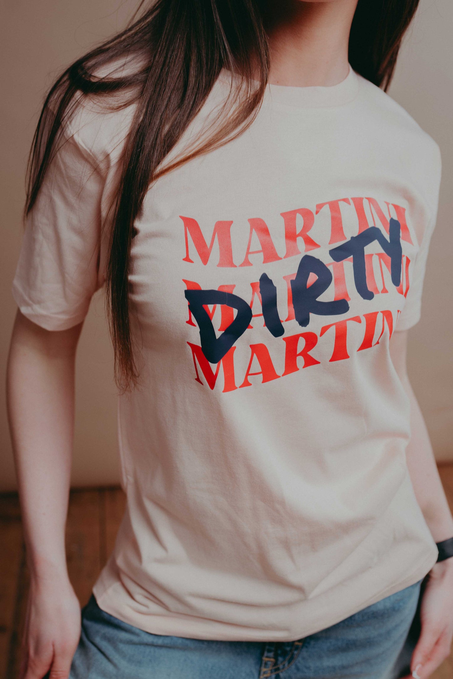 Dirty Martini Slogan T-Shirt