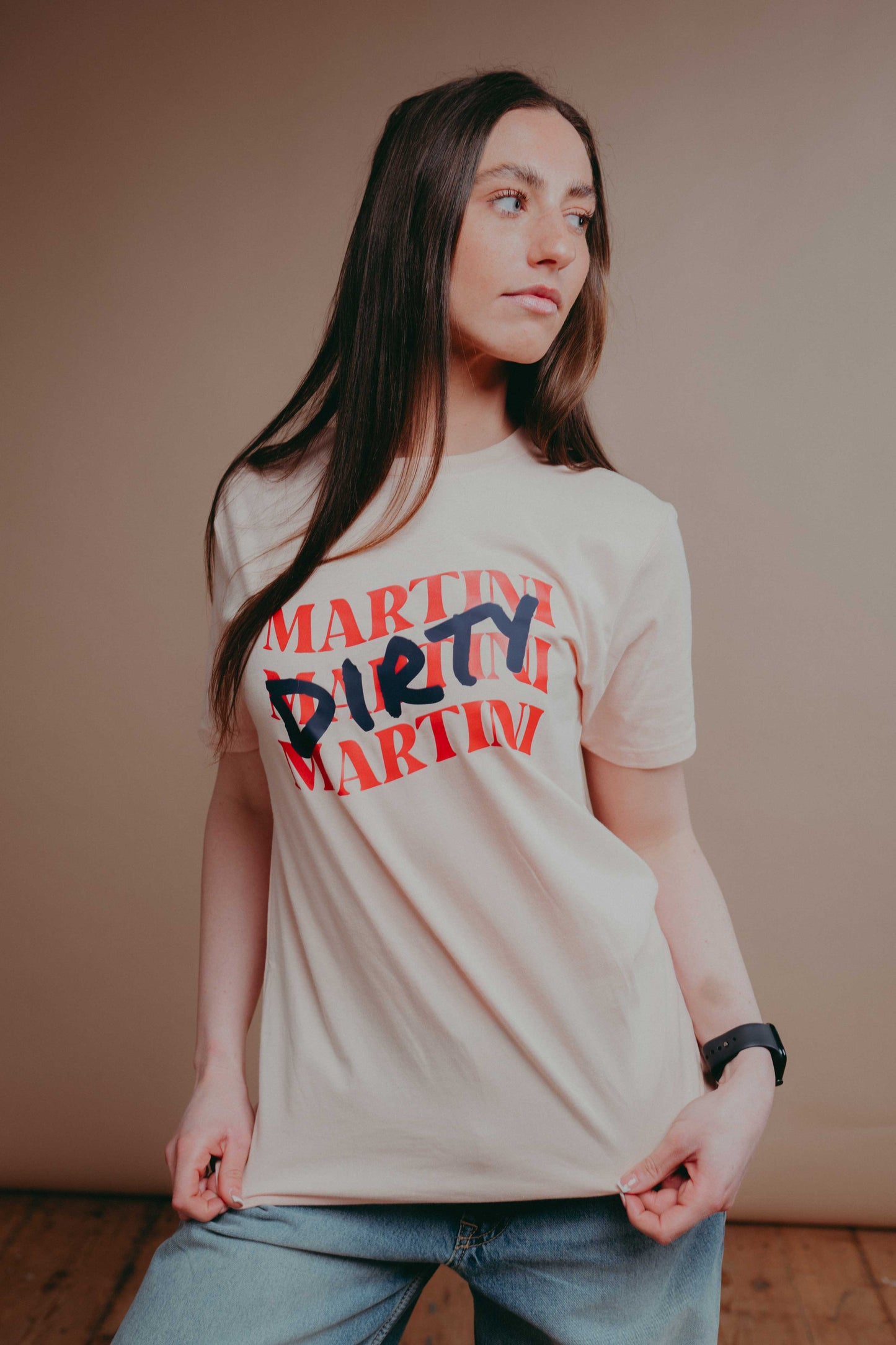 Dirty Martini Slogan T-Shirt