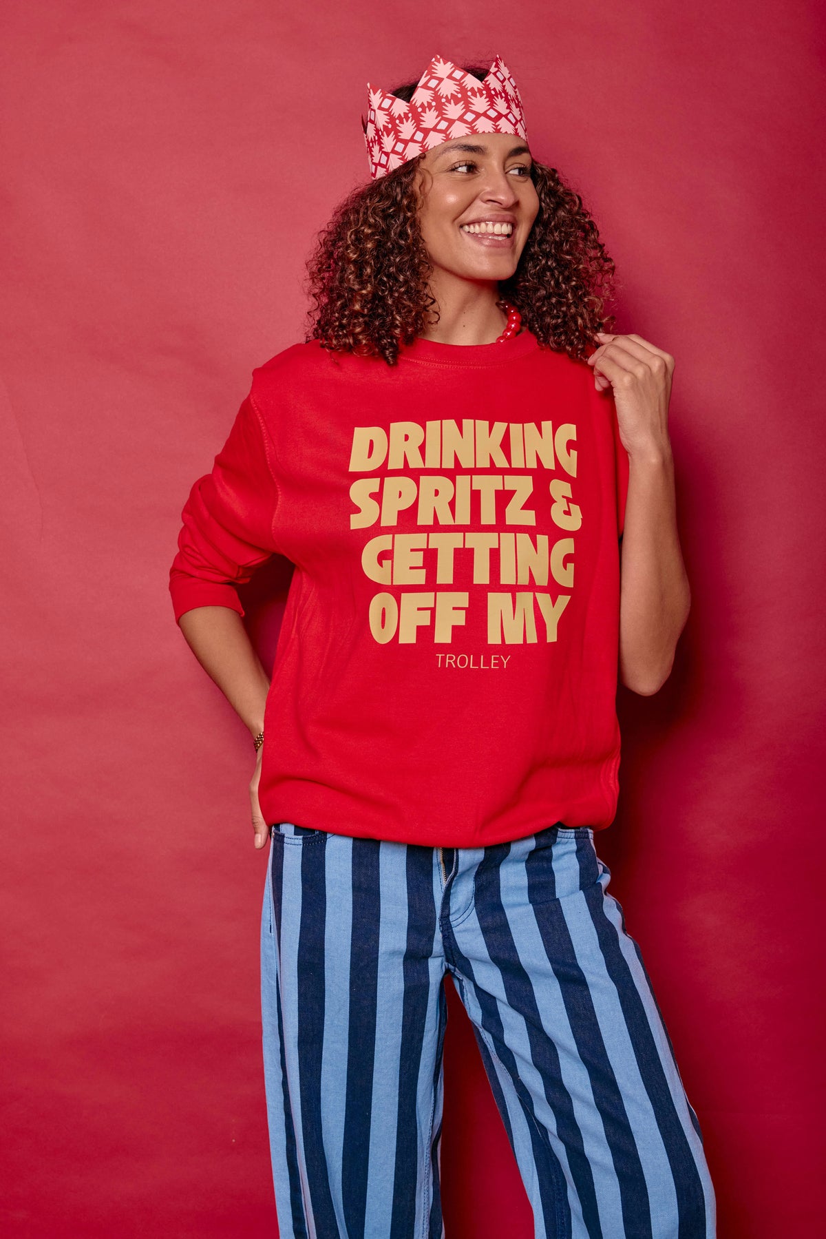 Drinking Spritz Christmas Sweatshirt