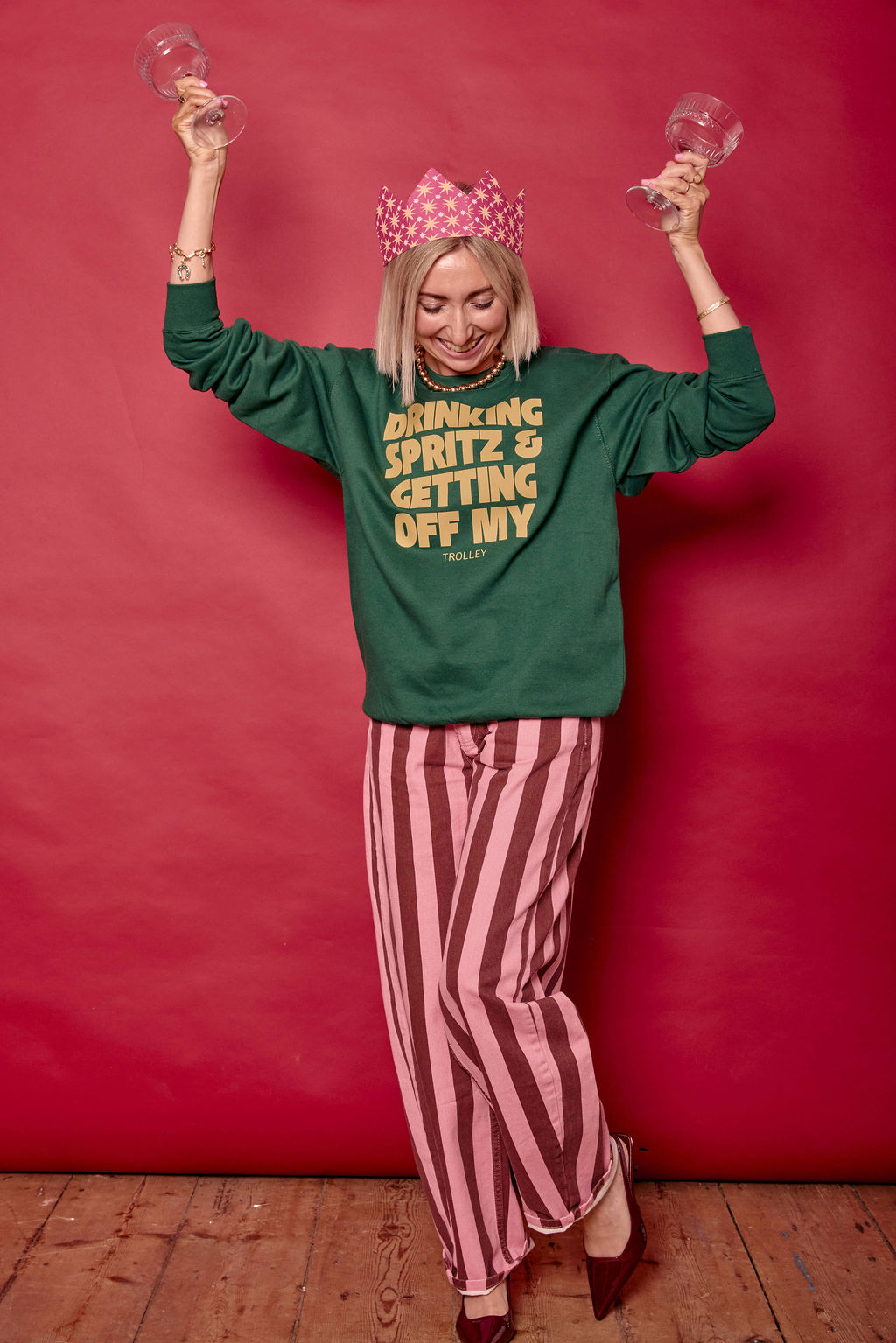 Drinking Spritz Christmas Sweatshirt