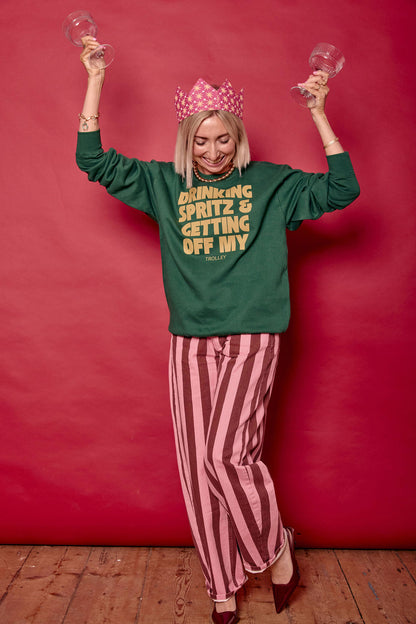 Drinking Spritz Christmas Sweatshirt