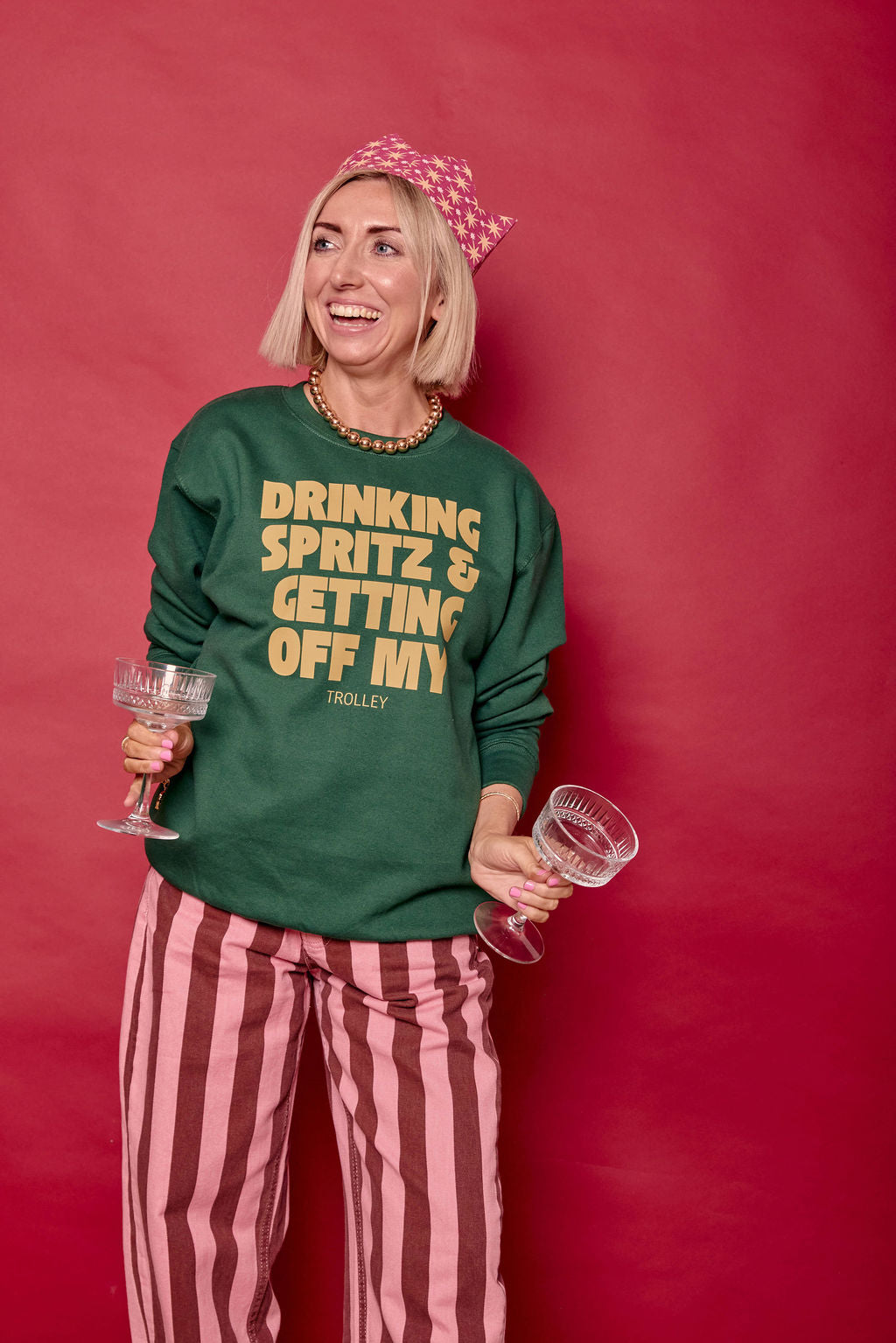 Drinking Spritz Christmas Sweatshirt