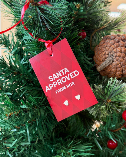 Silver Christmas Earrings