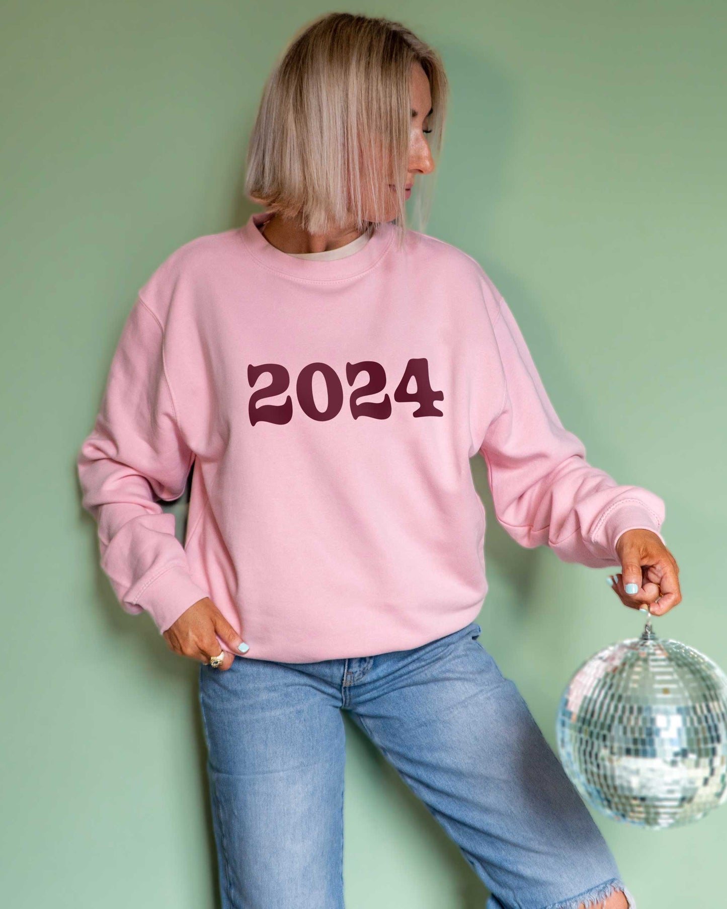 Funky Font Personalised Year Sweatshirt