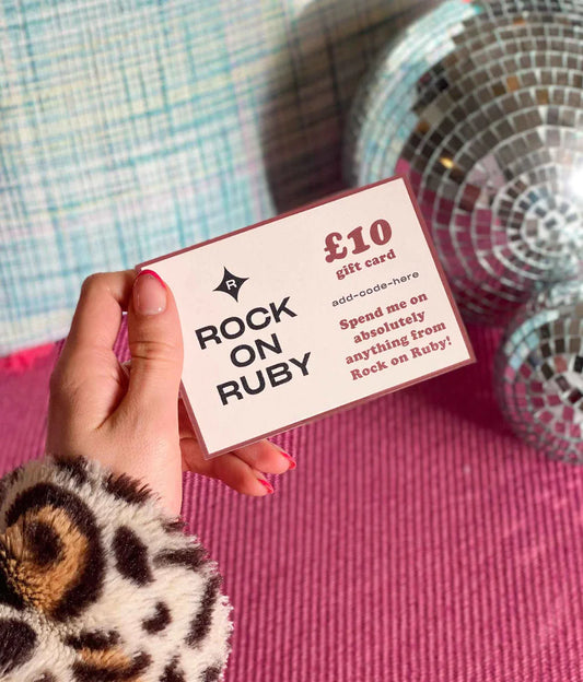 Rock On Ruby Gift Voucher