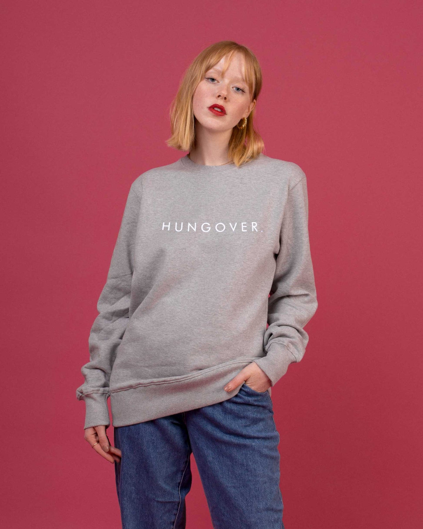 Organic Hungover Unisex Sweatshirt