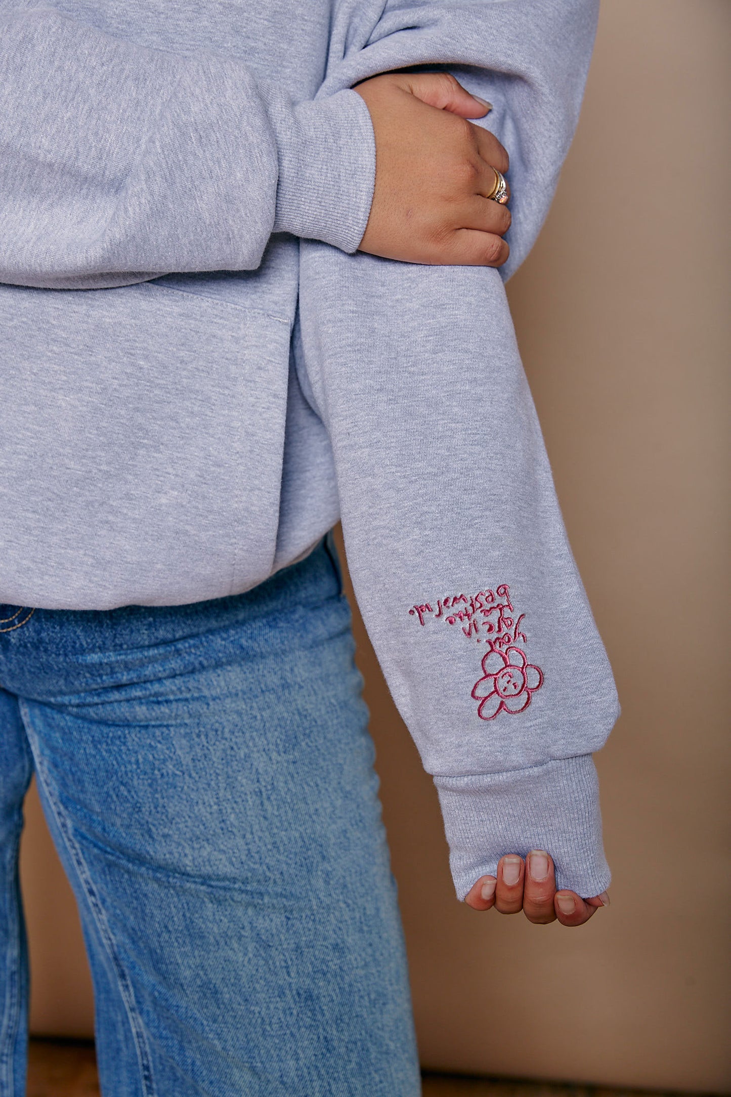 Personalised Handwriting Hoodie Cuff