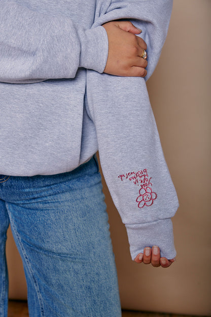 Personalised Handwriting Hoodie Cuff