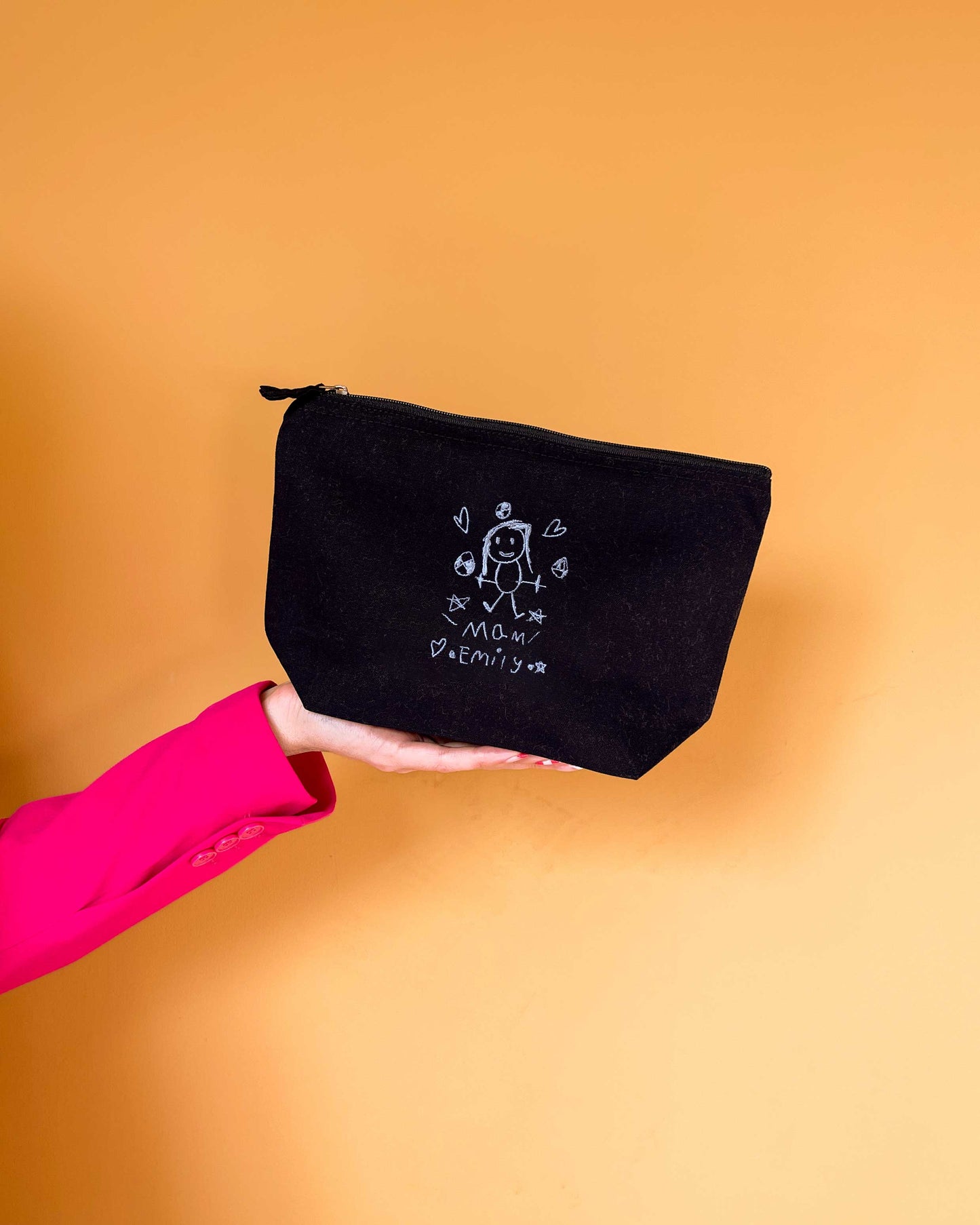 Personalised Handwriting Makeup Bag