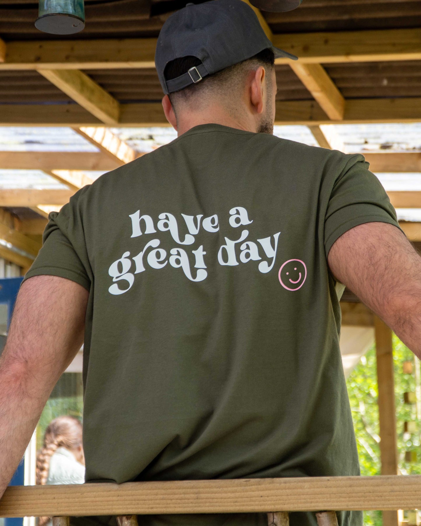 Have A Great Day Slogan T-shirt