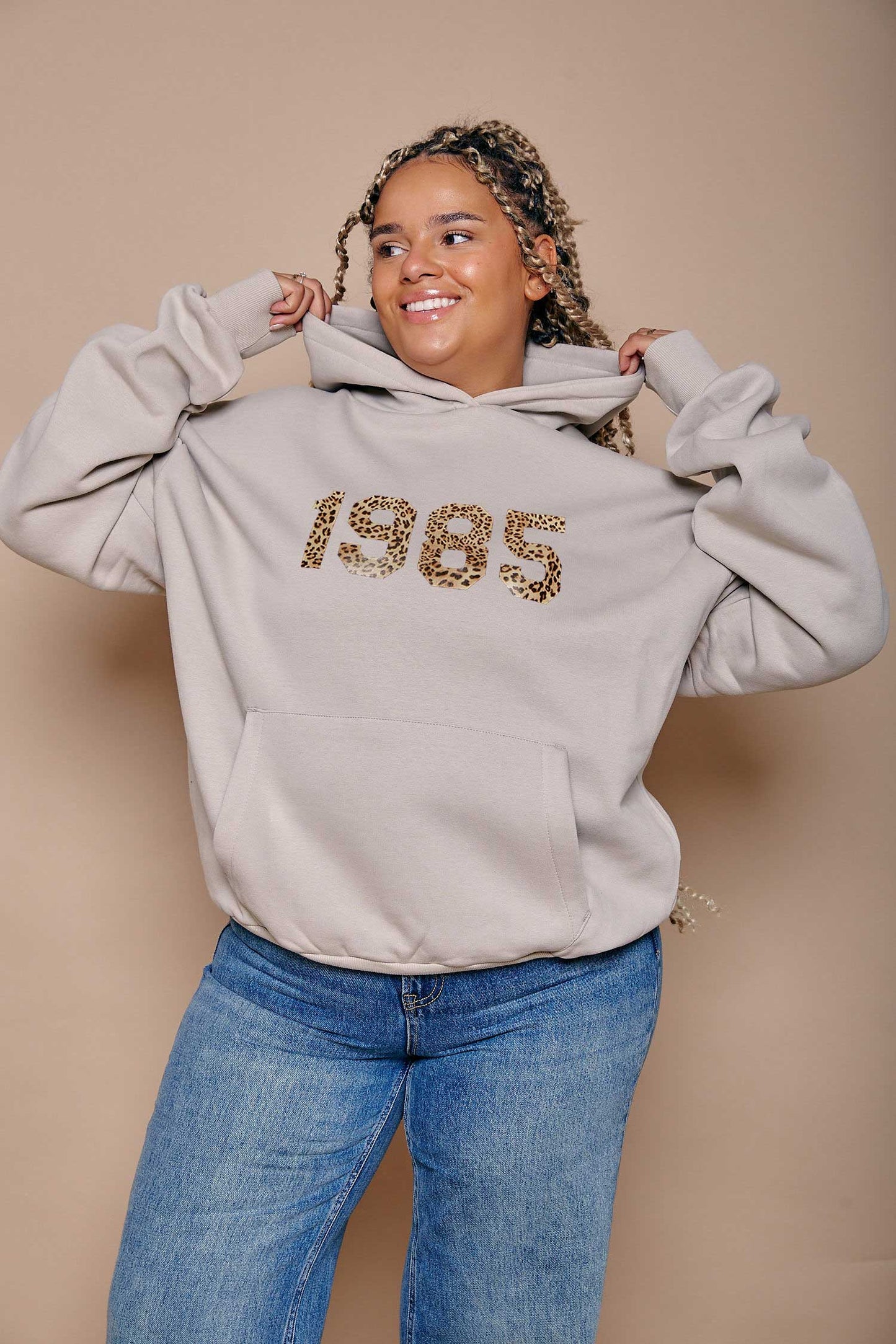 Unisex Personalised Year Heavyweight Hoodie