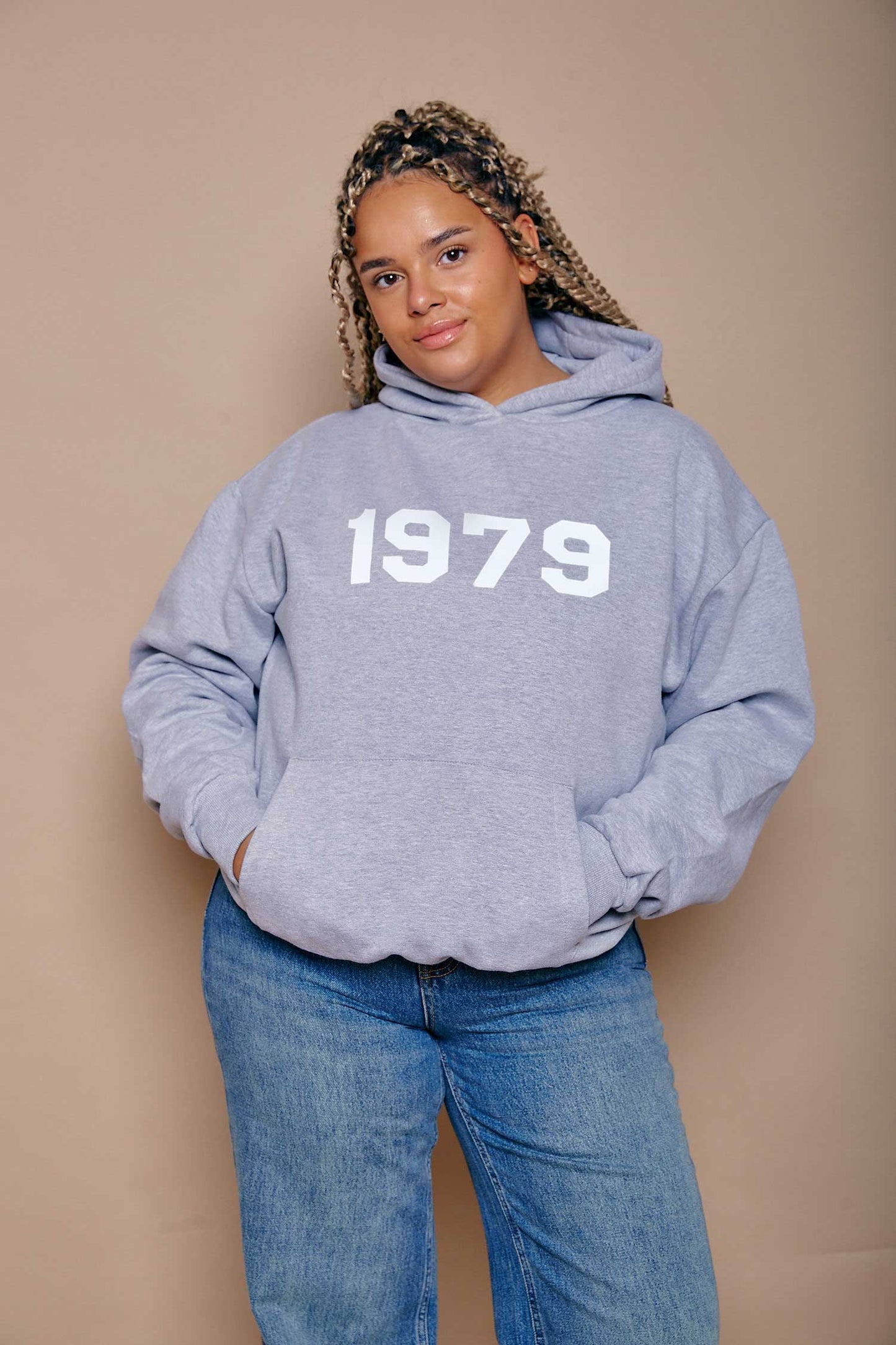 Unisex Personalised Year Heavyweight Hoodie