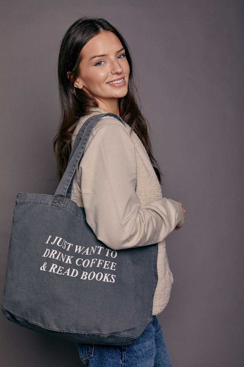 Personalised I Just Want to... Tote Bag