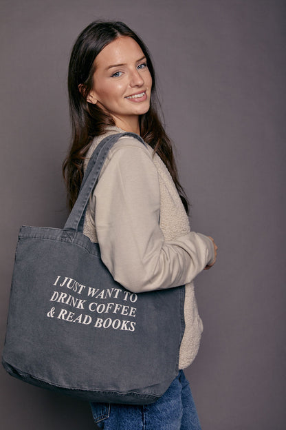 Personalised I Just Want to... Tote Bag