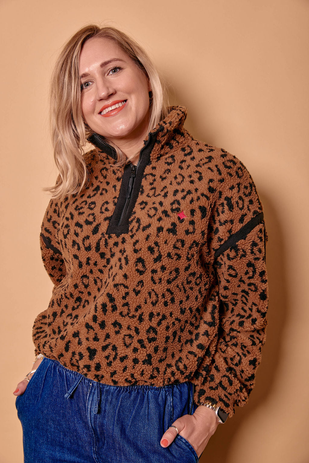 Rock On Ruby 1/4 Zip Fleece