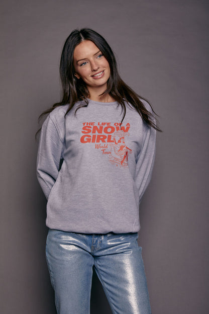 The Life of a Snow Girl Christmas Sweatshirt