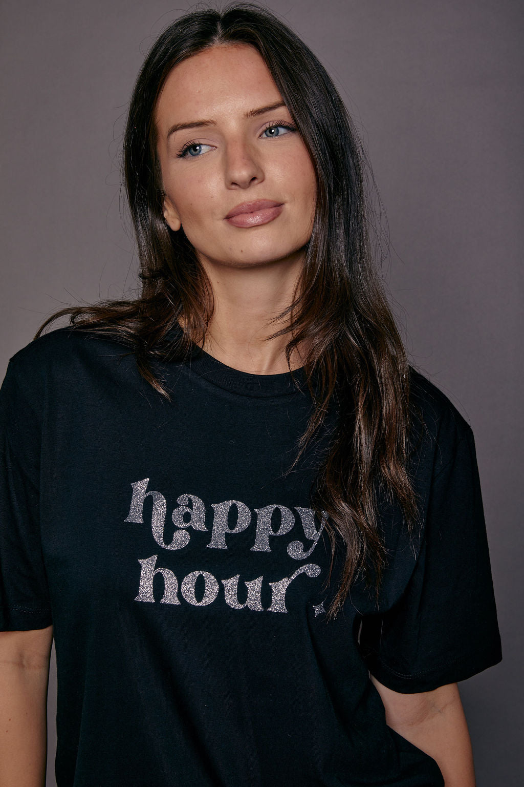 LIMITED EDITION Sparkly Happy Hour T-Shirt