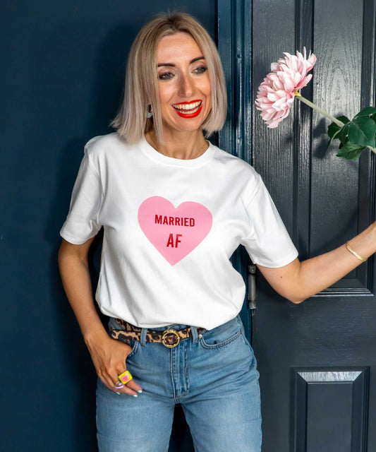 Married AF Heart T-Shirt