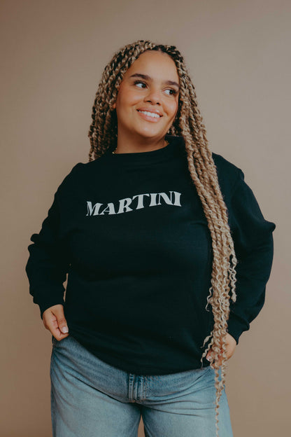 Martini Cocktail Sweatshirt