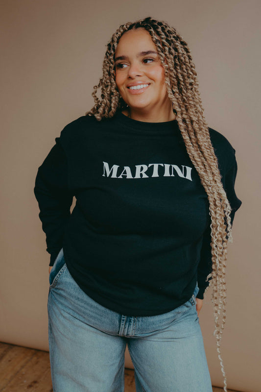 Martini Cocktail Sweatshirt