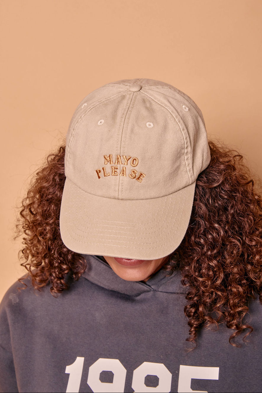 Mayo Please Slogan Cap